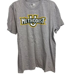 MU Methodist University CyanSoft Tee Shirt, Large, XL